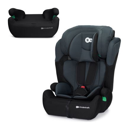 KINDERKRAFT - Autostol COMFORT UP i-Str. (76-150 cm) mørk
