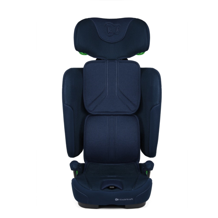 KINDERKRAFT - Autostol FIX2GO i-Size 76-150 cm blå