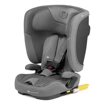 KINDERKRAFT - Autostol FIX2GO i-Size 76-150 cm grå