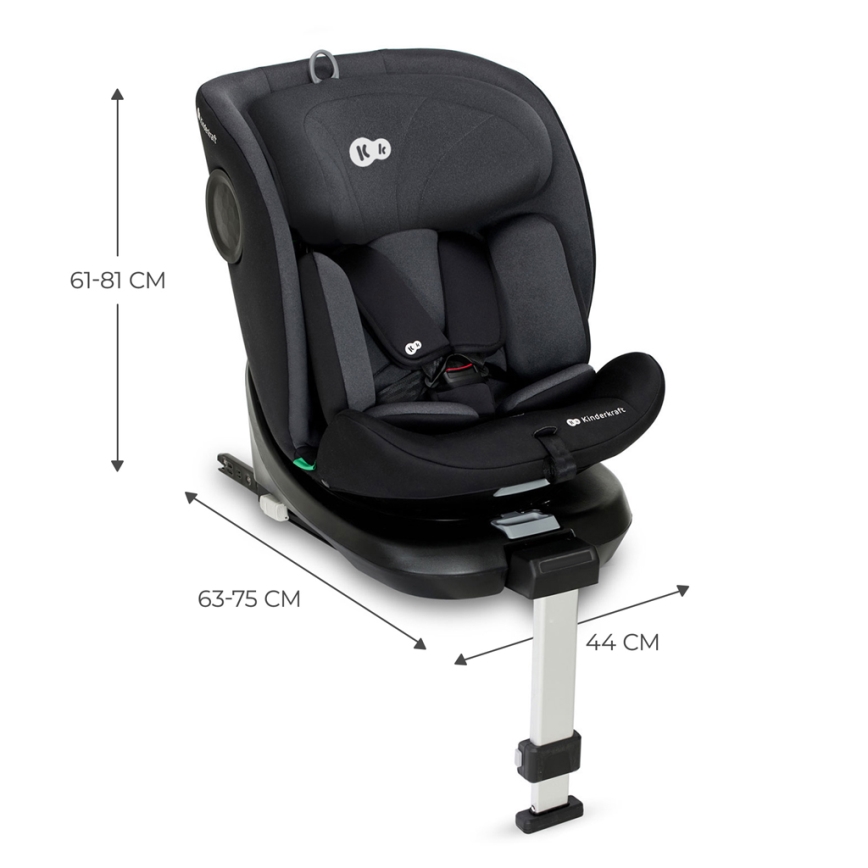 KINDERKRAFT - Autostol I-360 i-Str. (40-150 cm) sort