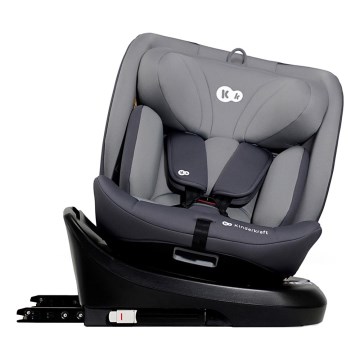 KINDERKRAFT - Autostol I-GROW i-Size (40-150 cm) grå
