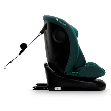 KINDERKRAFT - Autostol I-GROW i-Size 40-150 cm turkis