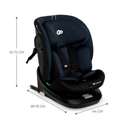 KINDERKRAFT - Autostol I-GROW i-Str. (40-150 cm) sort