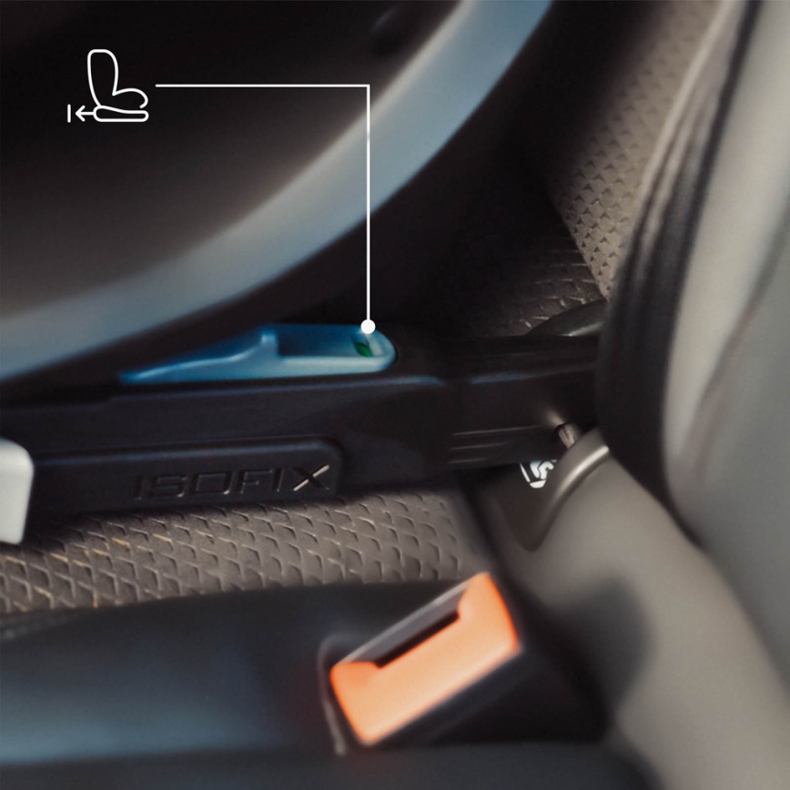 KINDERKRAFT - Autostol I-GUARD i-Size 40-105 cm beige