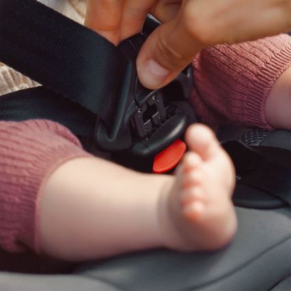 KINDERKRAFT - Autostol I-GUARD i-Size 40-105 cm sort