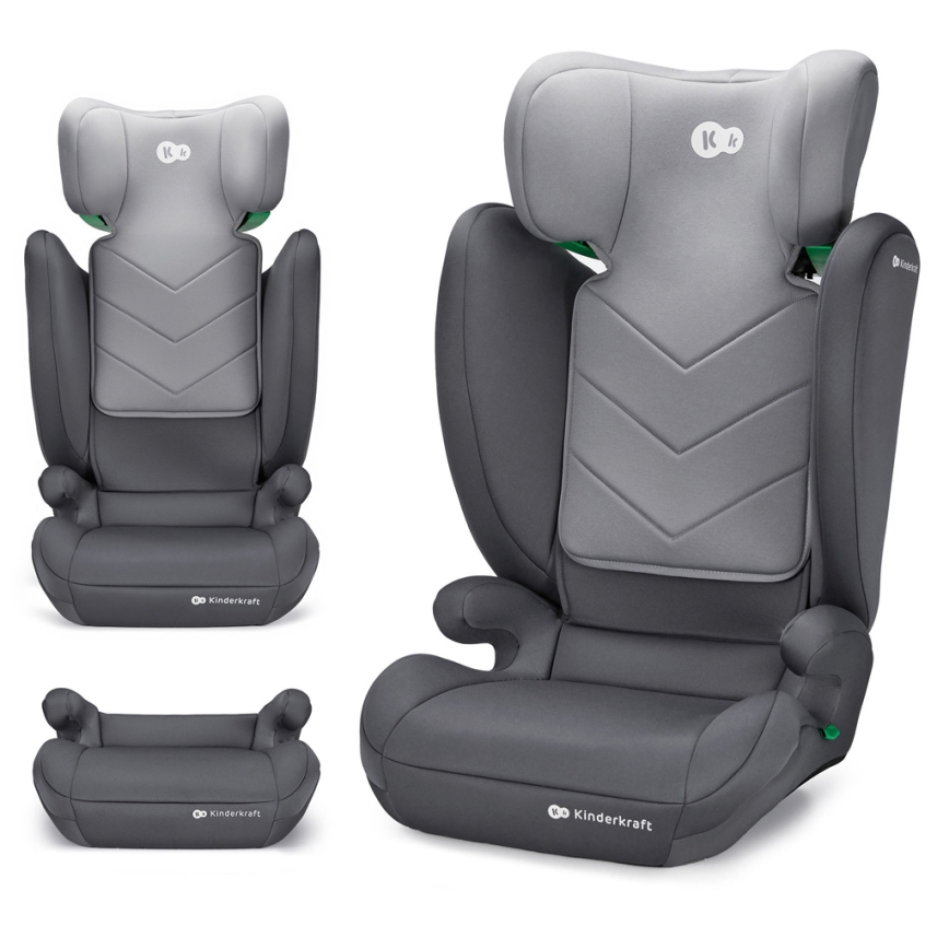 KINDERKRAFT - Autostol I-SPARK i-Str. (100-150 cm) grå