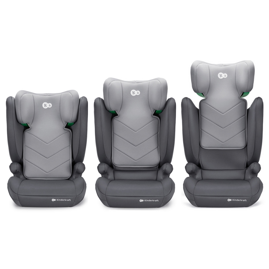 KINDERKRAFT - Autostol I-SPARK i-Str. (100-150 cm) grå