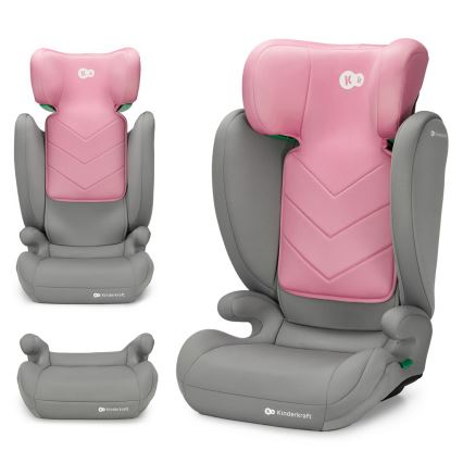 KINDERKRAFT - Autostol I-SPARK i-Str. (100-150 cm) lyserød