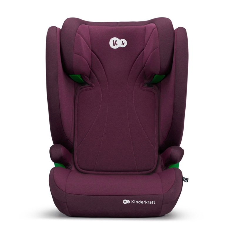 KINDERKRAFT - Autostol JUNIOR FIX 2 (100-150 cm) Cherry pearl