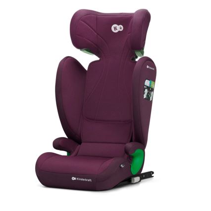 KINDERKRAFT - Autostol JUNIOR FIX 2 (100-150 cm) Cherry pearl