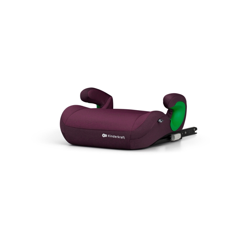 KINDERKRAFT - Autostol JUNIOR FIX 2 (100-150 cm) Cherry pearl