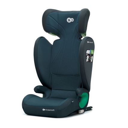 KINDERKRAFT - Autostol JUNIOR FIX 2 (100-150 cm) Harbor blå
