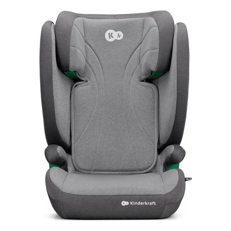 KINDERKRAFT - Autostol JUNIOR FIX 2 (100-150 cm) Raket grå