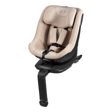 KINDERKRAFT - Autostol med drejbar base I-GUARD PRO i-Size 61-105 cm beige
