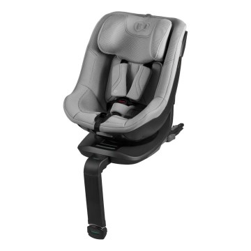 KINDERKRAFT - Autostol med drejbar base I-GUARD PRO i-Size 61-105 cm grå