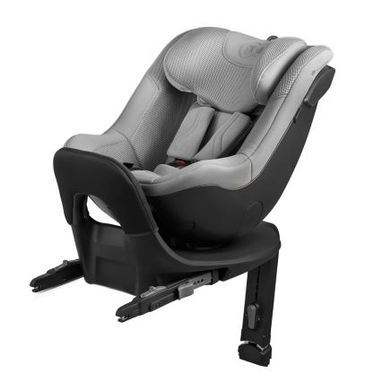 KINDERKRAFT - Autostol med drejbar base I-GUARD PRO i-Size 61-105 cm grå