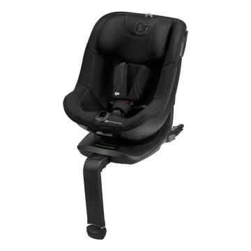 KINDERKRAFT - Autostol med drejbar base I-GUARD PRO i-Size 61-105 cm sort