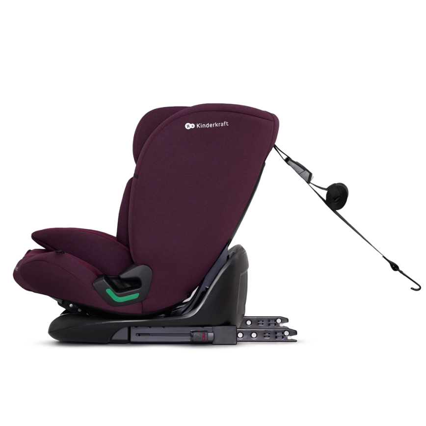 KINDERKRAFT - Autostol ONETO 3-i-1 Str. (76-150 cm) + Isofix Cherry pearl