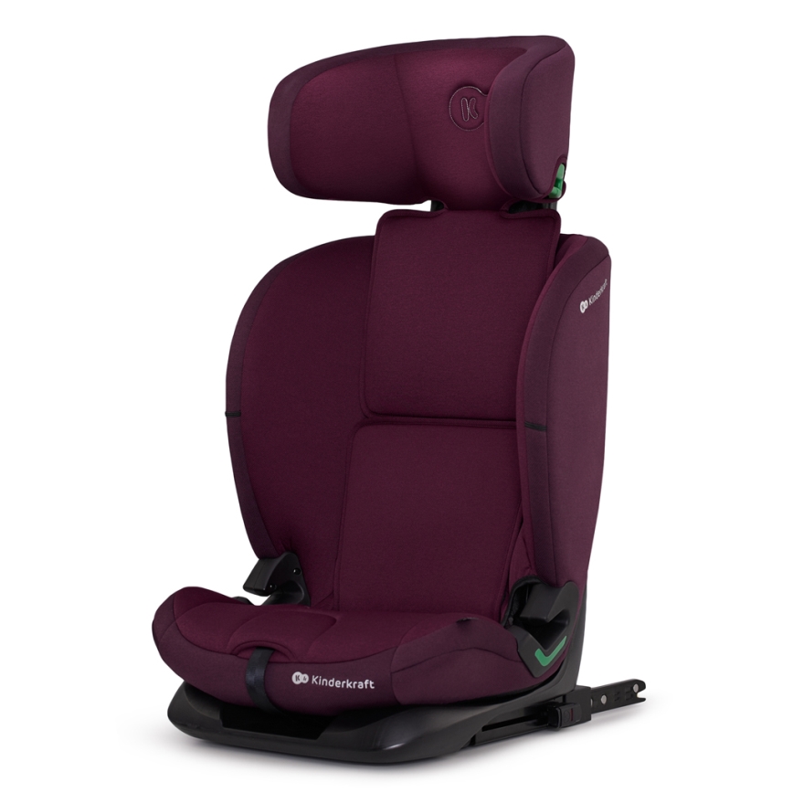 KINDERKRAFT - Autostol ONETO 3-i-1 Str. (76-150 cm) + Isofix Cherry pearl