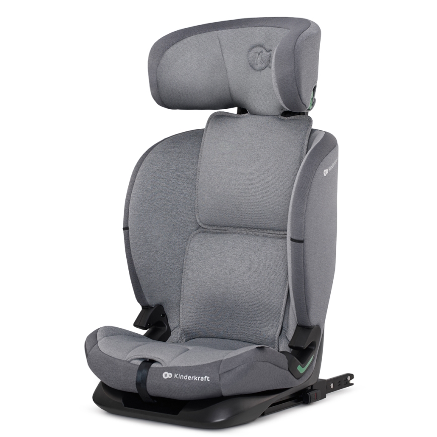 KINDERKRAFT - Autostol ONETO 3-i-1 Str. (76-150 cm) + Isofix Cool grå