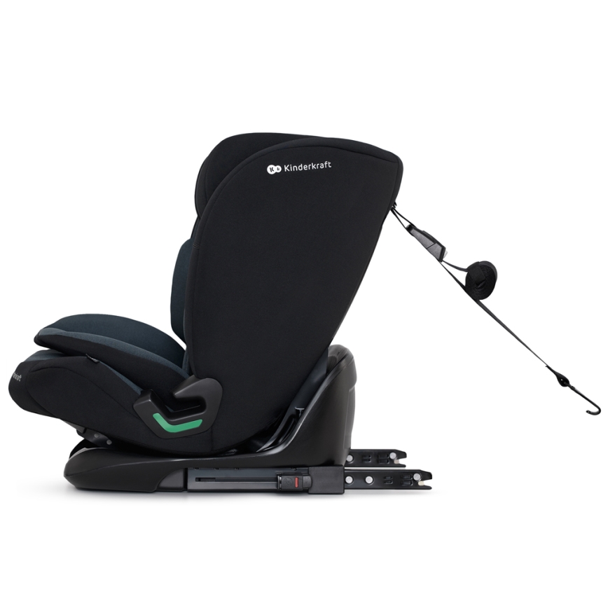 KINDERKRAFT - Autostol ONETO 3-i-1 Str. (76-150 cm) + Isofix Graphite sort