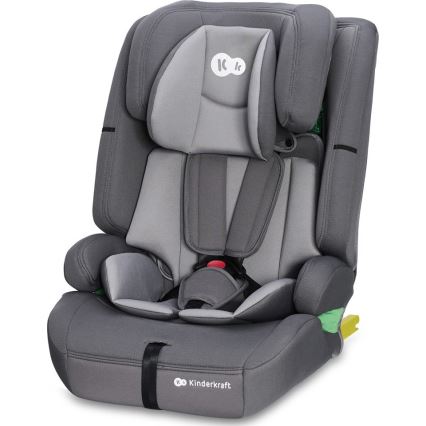KINDERKRAFT - Autostol SAFETY FIX 2 i-Str. (76-150 cm) grå