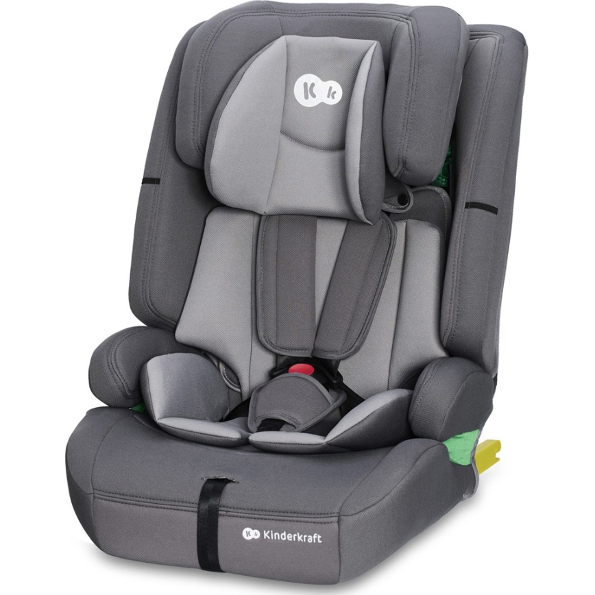 KINDERKRAFT - Autostol SAFETY FIX 2 i-Str. (76-150 cm) grå