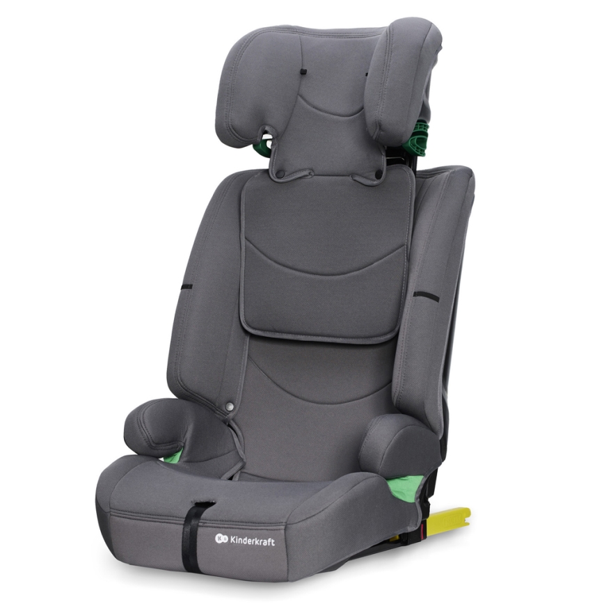 KINDERKRAFT - Autostol SAFETY FIX 2 i-Str. (76-150 cm) grå