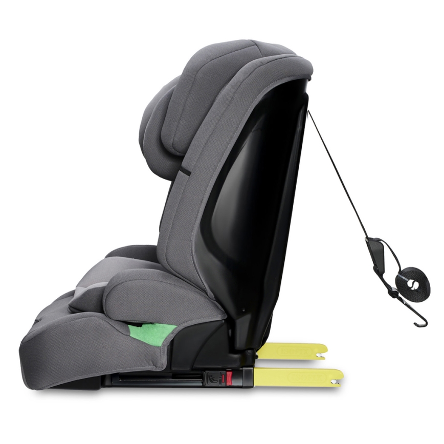 KINDERKRAFT - Autostol SAFETY FIX 2 i-Str. (76-150 cm) grå