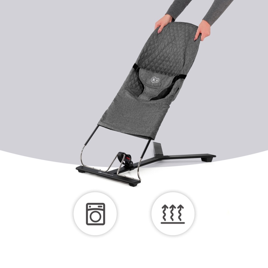 KINDERKRAFT - Babynest MIMI grå
