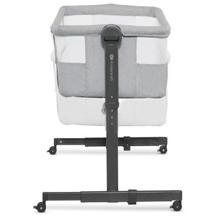 KINDERKRAFT - Babyseng NESTE UP2 lysegrå