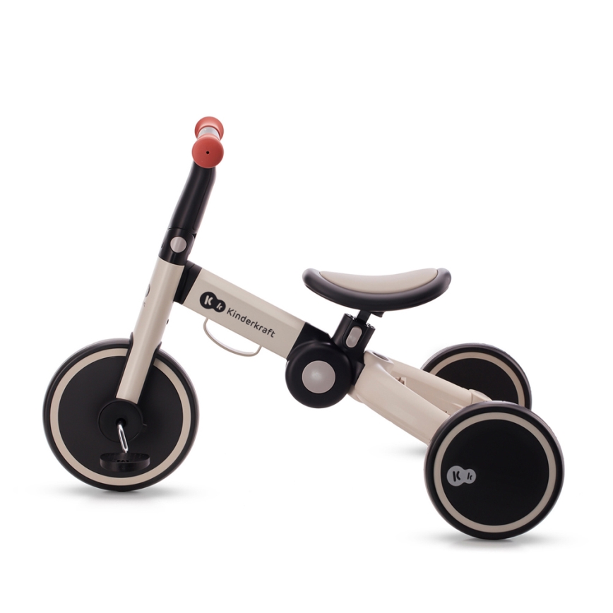 KINDERKRAFT - Balancecykel 3-i-1 4TRIKE grå