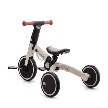 KINDERKRAFT - Balancecykel 3-i-1 4TRIKE grå