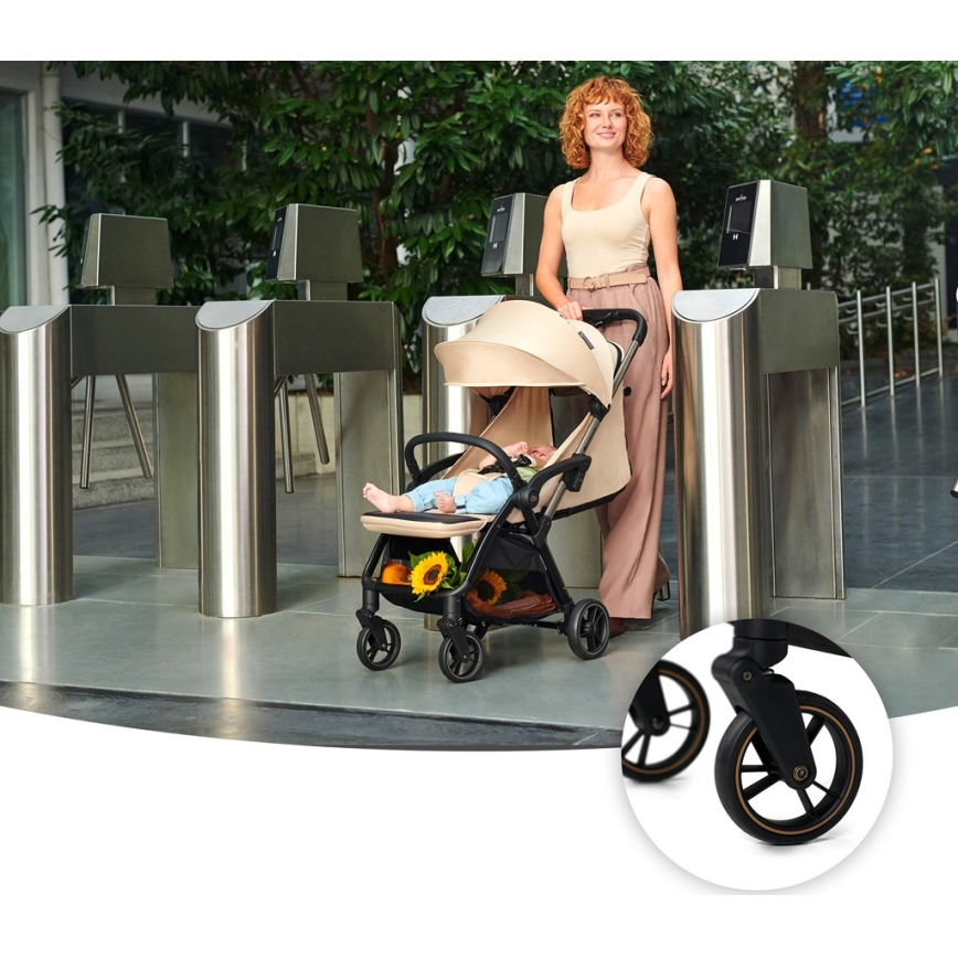 KINDERKRAFT - Barnevogn APINO beige