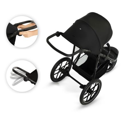 KINDERKRAFT - Barnevogn HELSI2 sort