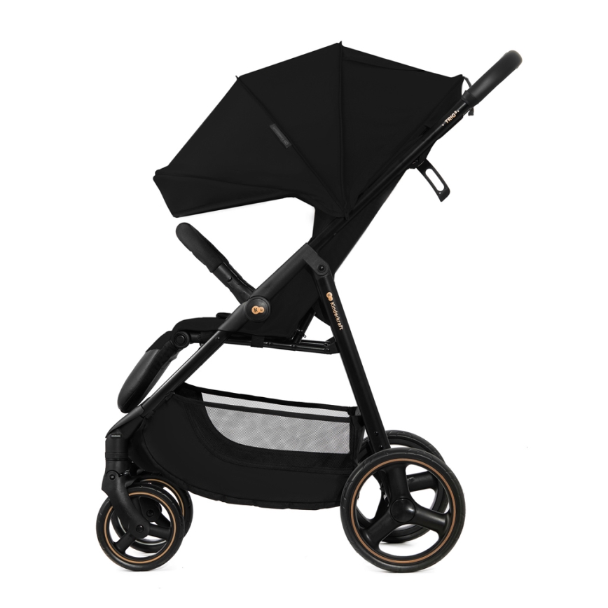 KINDERKRAFT - Barnevogn TRIG 3 Onyx sort