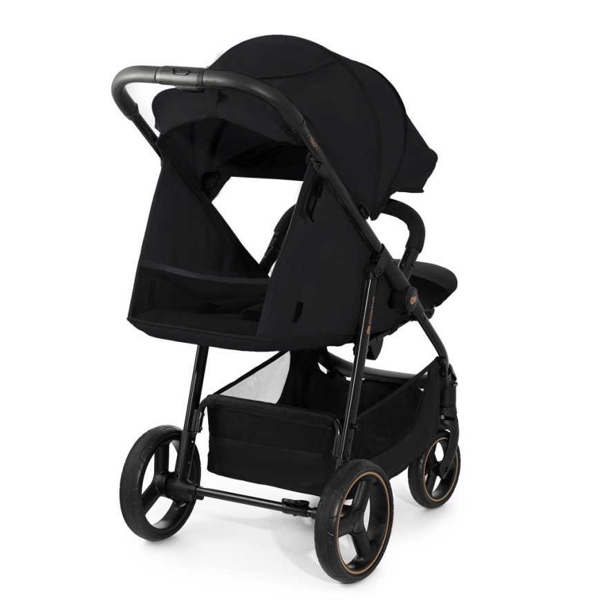 KINDERKRAFT - Barnevogn TRIG 3 Onyx sort