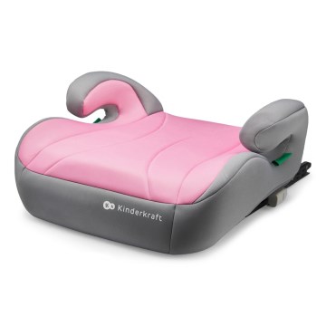 KINDERKRAFT - Boostersæde til bil I-BOOST i-Str. 135-150 cm lyserød