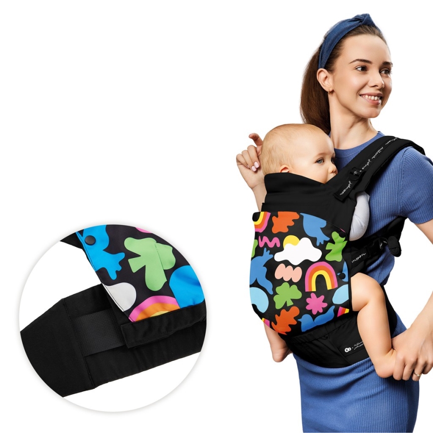 KINDERKRAFT - Bæresele HUGGY Happy shapes