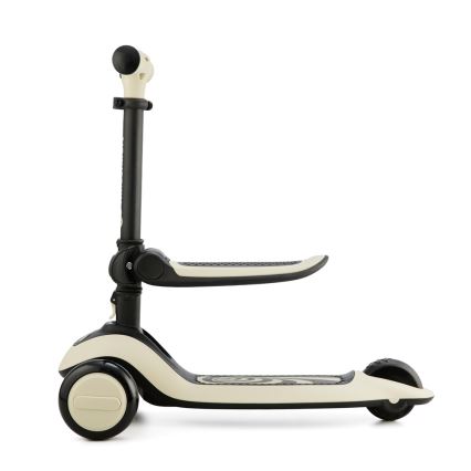 KINDERKRAFT - Børnescooter 2-i-1 HALLEY Stone white