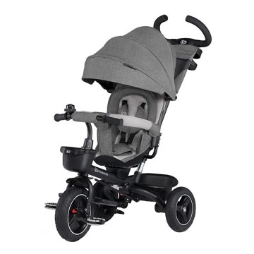 KINDERKRAFT - Børnetricycle 5-i-1 SPINSTEP grå