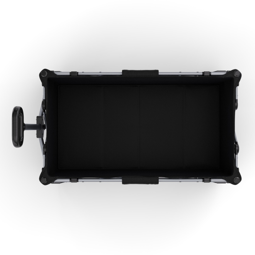 KINDERKRAFT - Foldbar transportvogn WAGON ROLLSTER sort