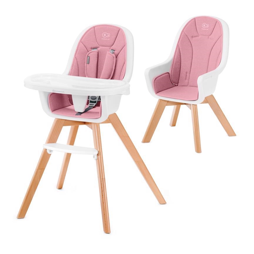 KINDERKRAFT - Højstol 2-i-1 TIXI pink