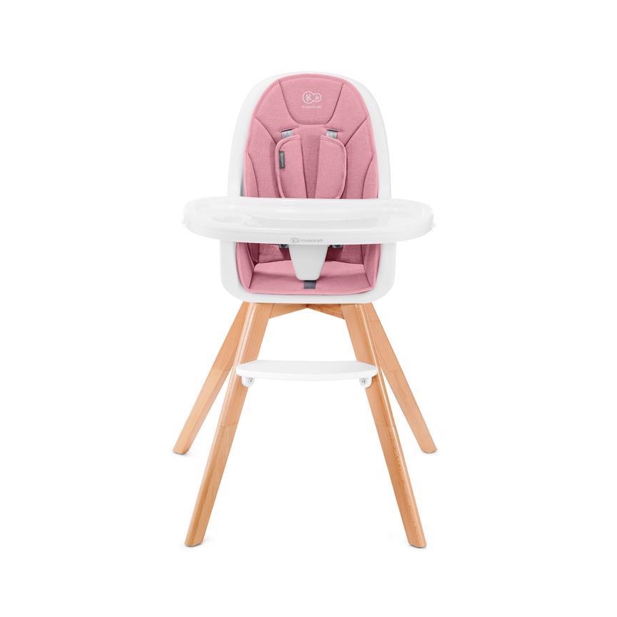 KINDERKRAFT - Højstol 2-i-1 TIXI pink
