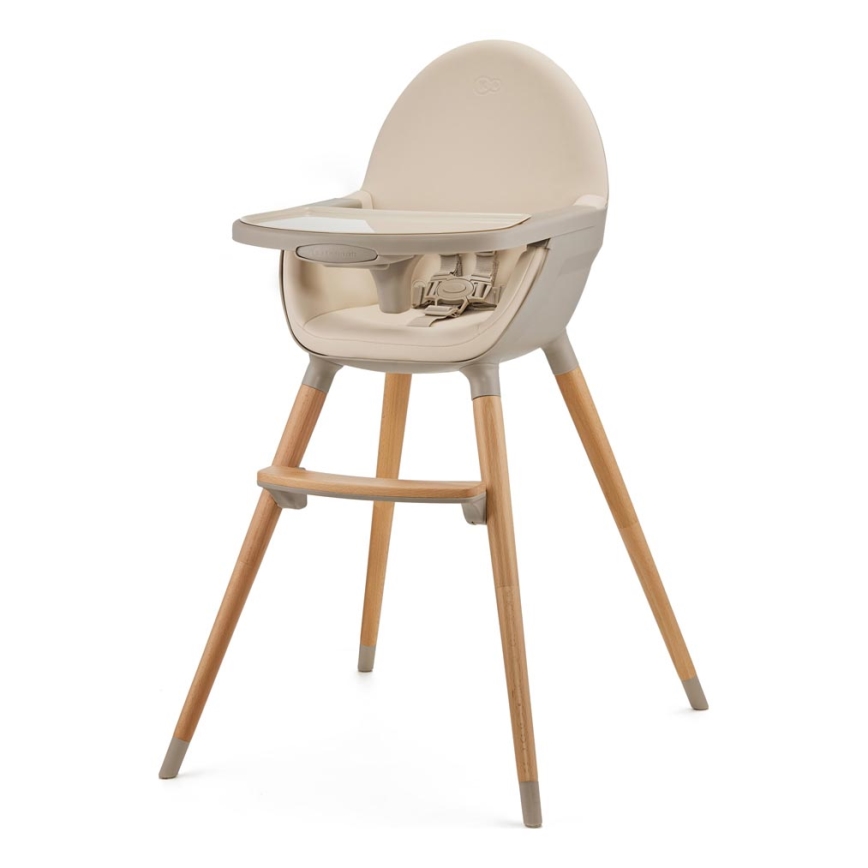 KINDERKRAFT - Højstol FINI2 bøg/beige