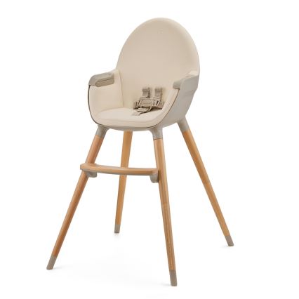 KINDERKRAFT - Højstol FINI2 bøg/beige