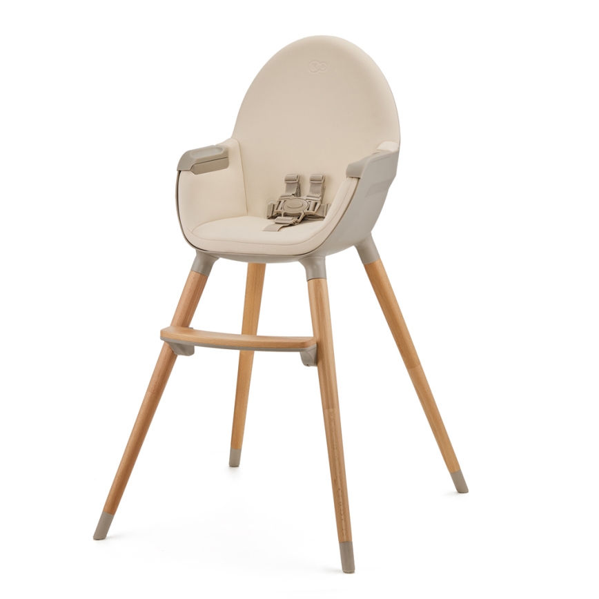 KINDERKRAFT - Højstol FINI2 bøg/beige