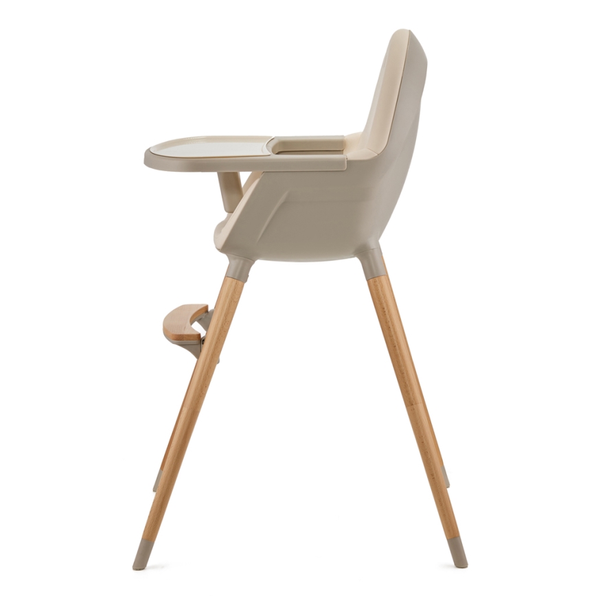 KINDERKRAFT - Højstol FINI2 bøg/beige