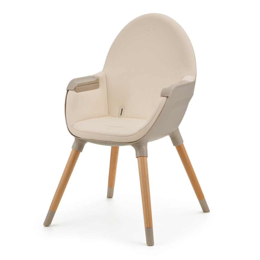 KINDERKRAFT - Højstol FINI2 bøg/beige