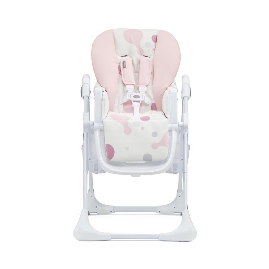 KINDERKRAFT - Højstol YUMMY pink/hvid